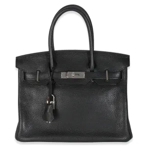 Black Clemence Birkin 30 PHW