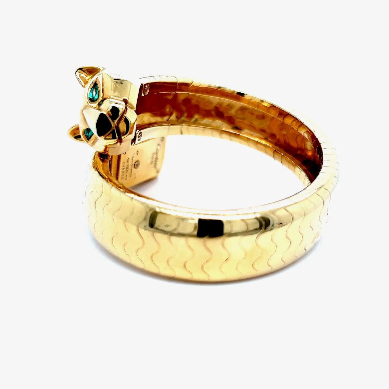 Cartier Panthere HP600186 18kt Yellow Gold Lakarda Bangle Bracelet Watch