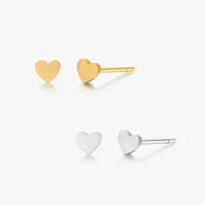 Heart Studs