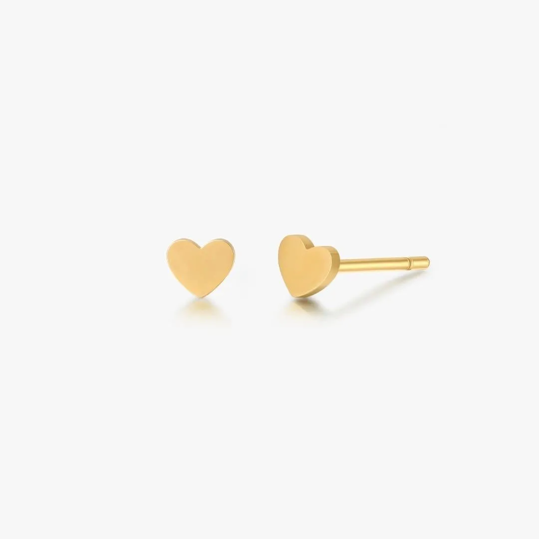 Heart Studs