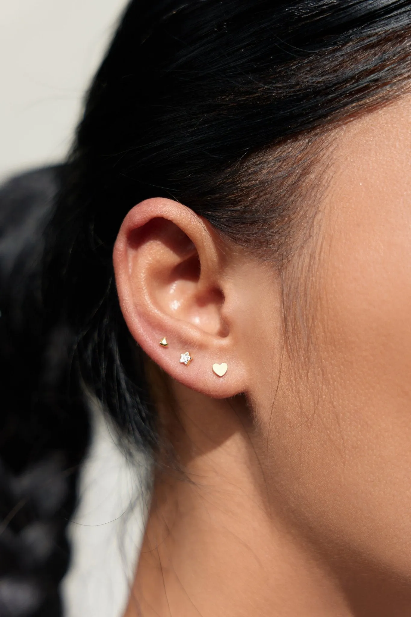 Heart Studs