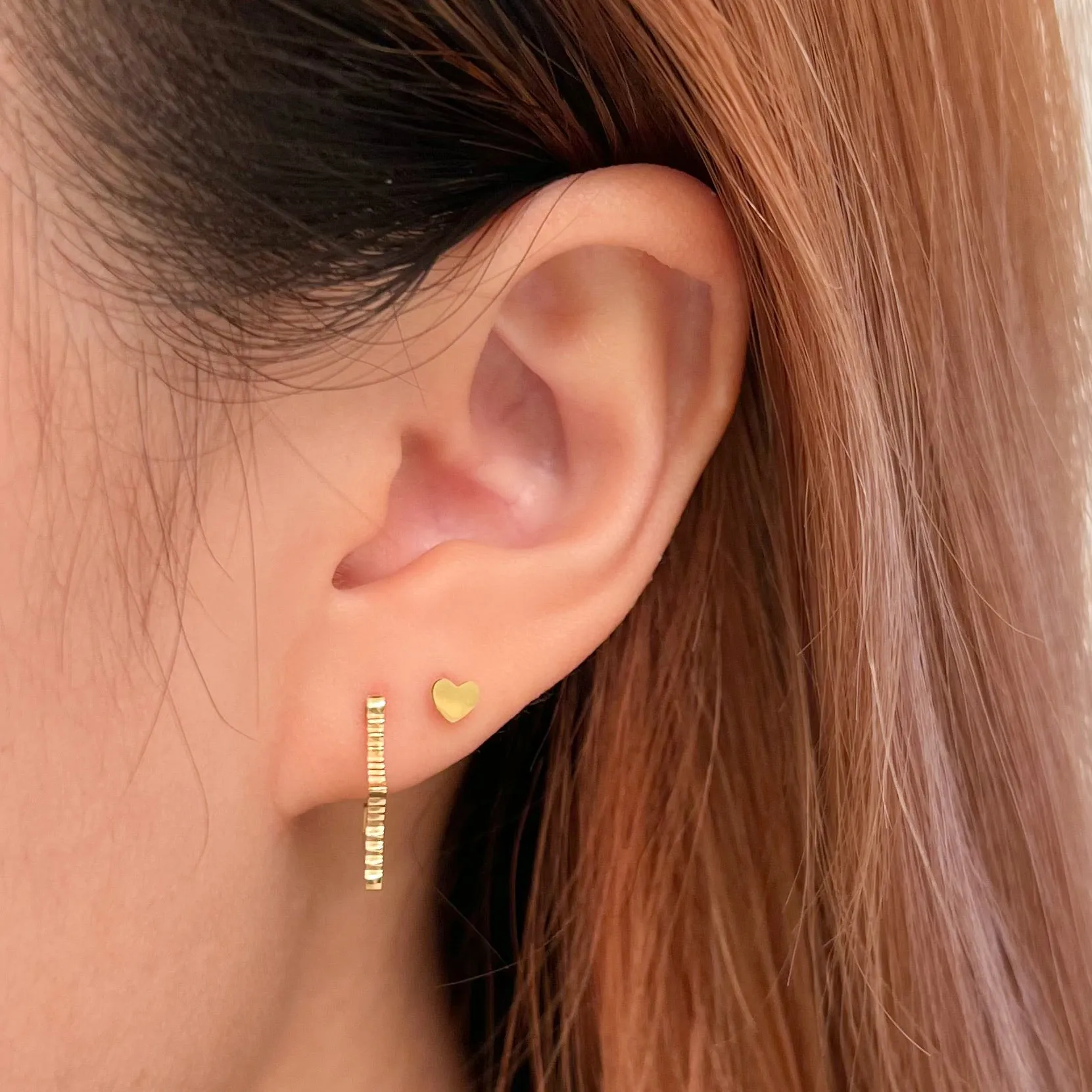 Heart Studs