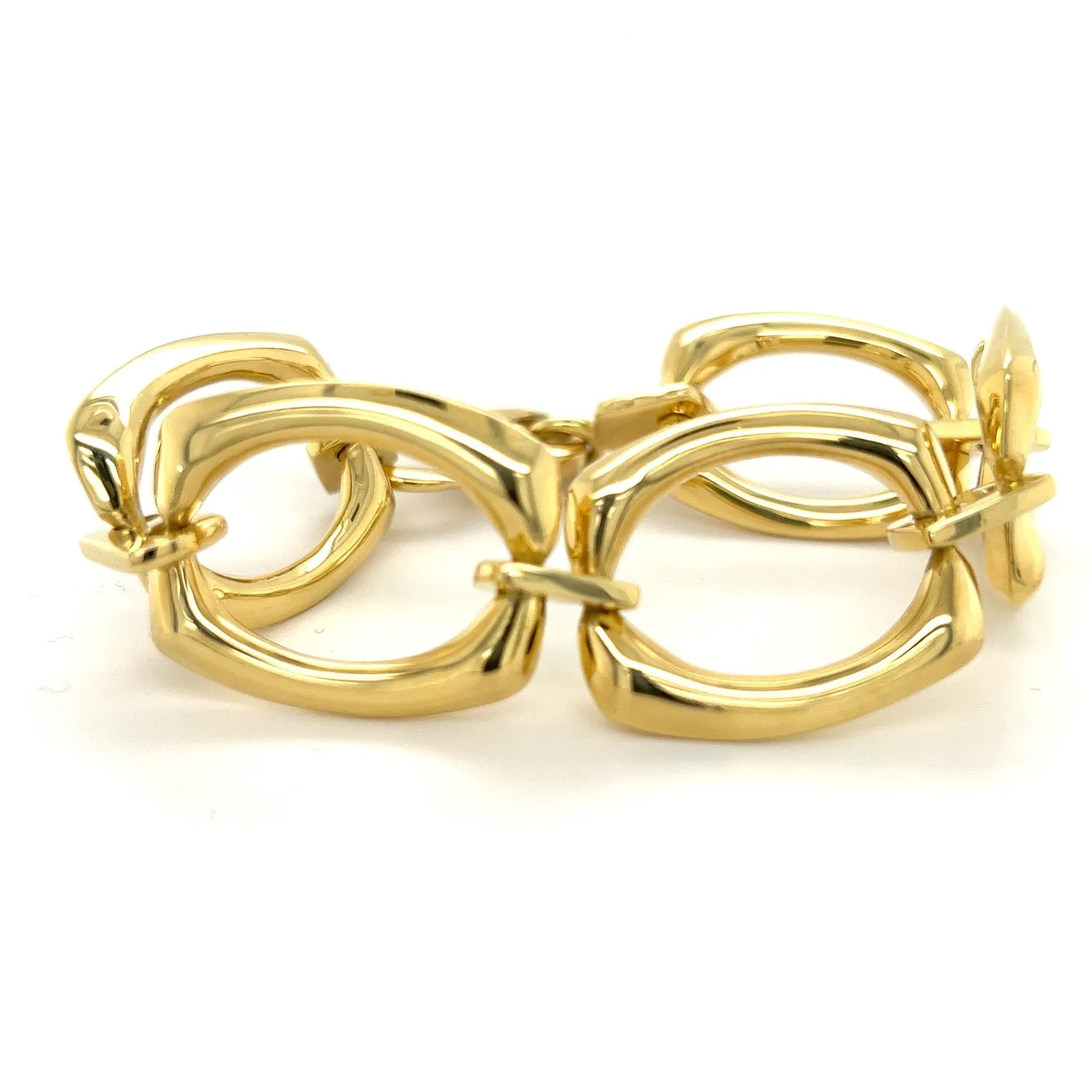 High Polish Large Mod Link Bracelet I