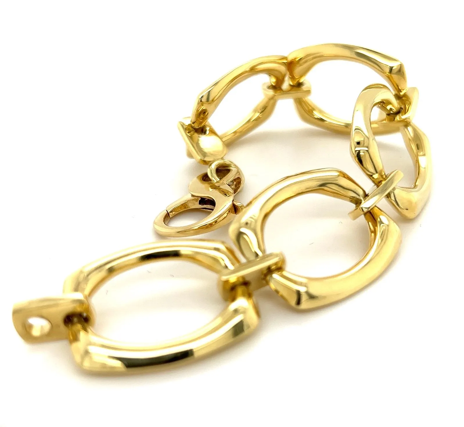 High Polish Large Mod Link Bracelet I