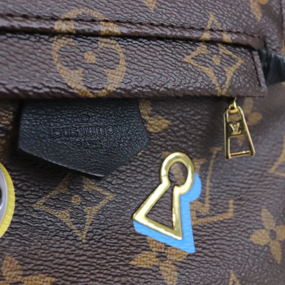 Louis Vuitton Palm Springs Backpack Mini in Love Lock  Monogram, Gold-tone Hardware - LV