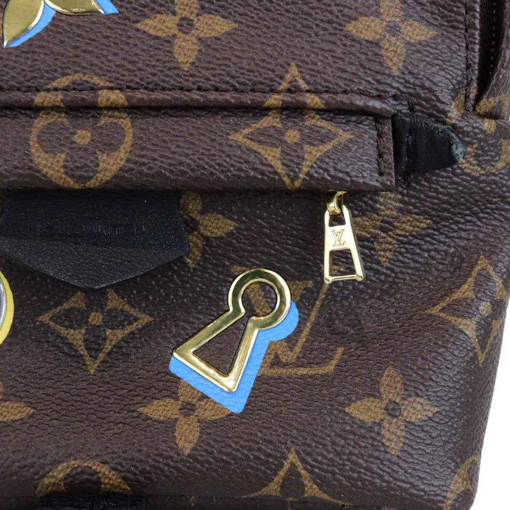Louis Vuitton Palm Springs Backpack Mini in Love Lock  Monogram, Gold-tone Hardware - LV