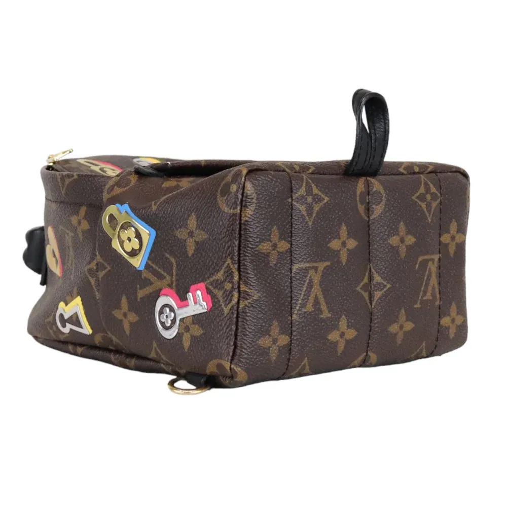 Louis Vuitton Palm Springs Backpack Mini in Love Lock  Monogram, Gold-tone Hardware - LV
