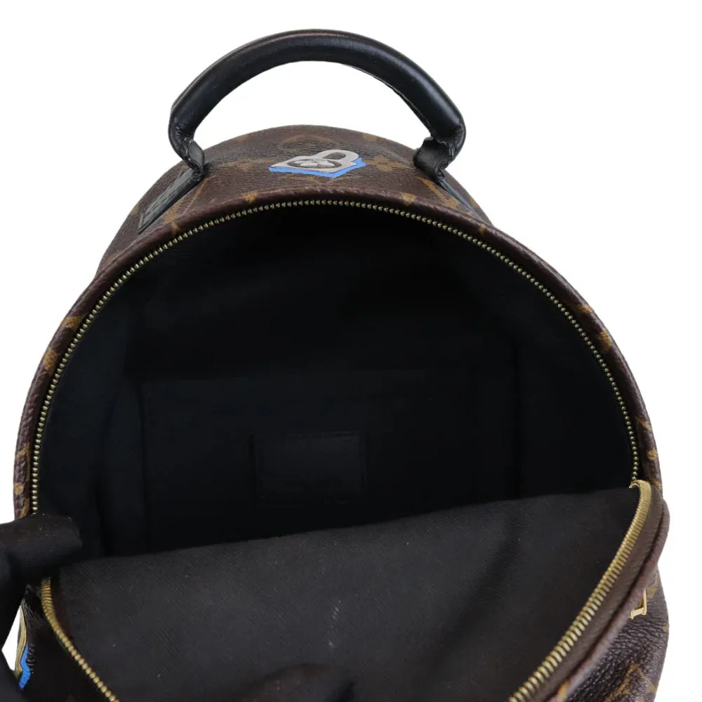 Louis Vuitton Palm Springs Backpack Mini in Love Lock  Monogram, Gold-tone Hardware - LV