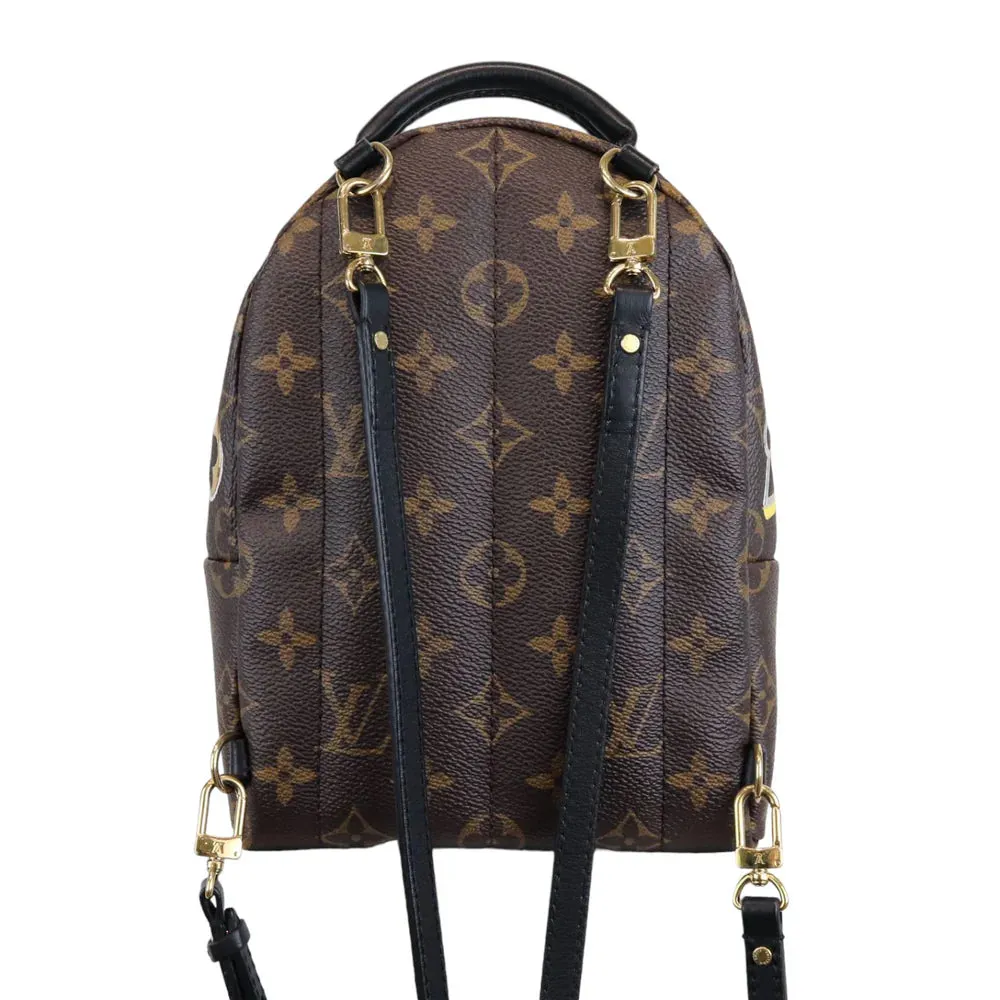 Louis Vuitton Palm Springs Backpack Mini in Love Lock  Monogram, Gold-tone Hardware - LV