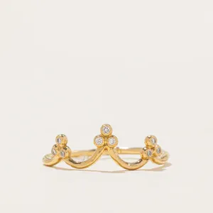 'Nora Kogan' Diamond Tiara Ring | 0.04ctw | SZ 6.75