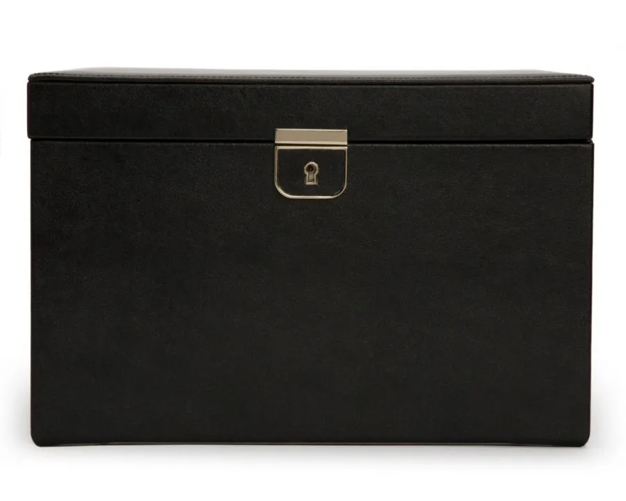 Palermo Large Jewelry Box (Black Anthracite)