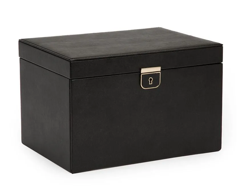 Palermo Large Jewelry Box (Black Anthracite)