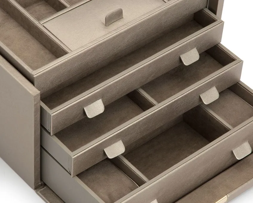 Palermo Large Jewelry Box (Pewter)