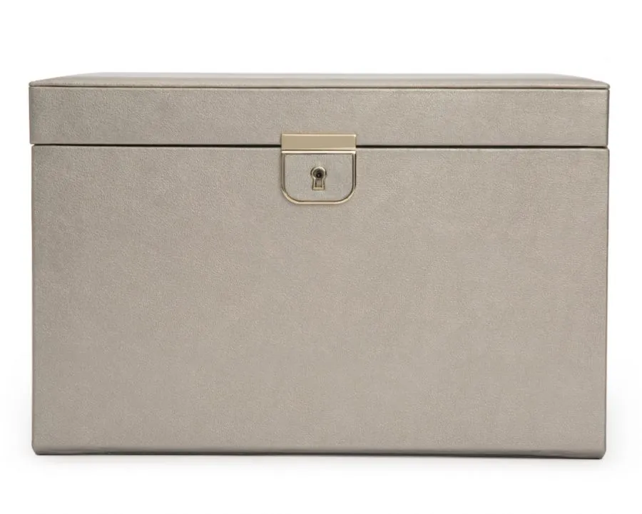 Palermo Large Jewelry Box (Pewter)