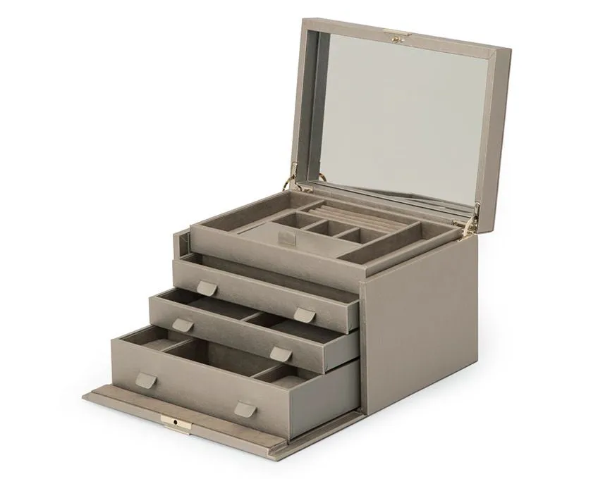 Palermo Large Jewelry Box (Pewter)