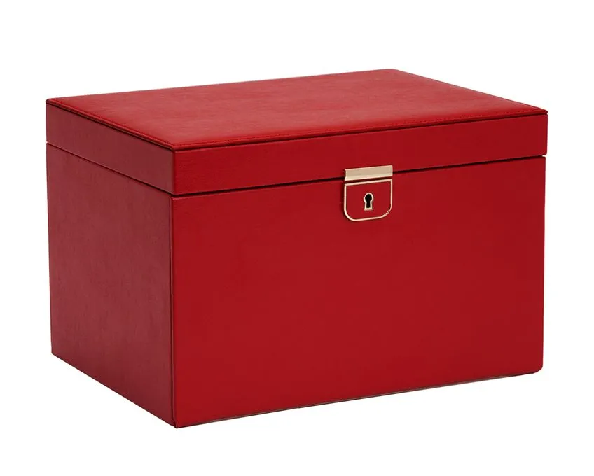 Palermo Large Jewelry Box (Red)