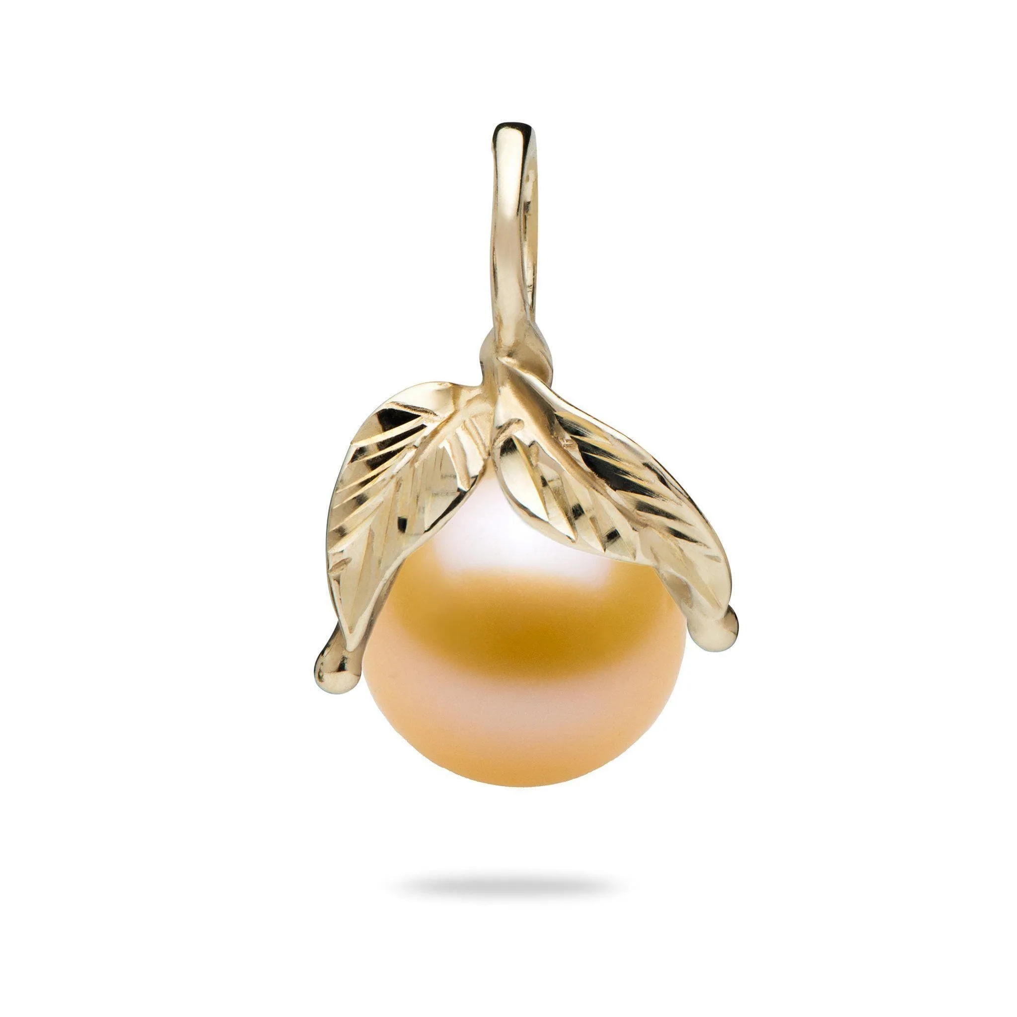 Pick A Pearl Maile Pendant in Gold