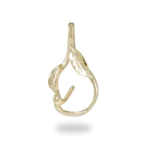 Pick A Pearl Maile Pendant in Gold