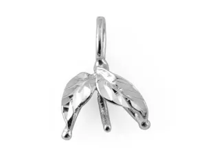 Pick A Pearl Maile Pendant in White Gold